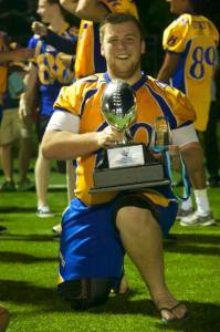 Two time Waratah Bowl MVP Alex Watson